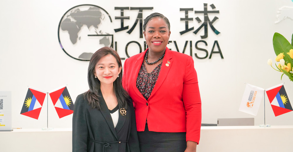 安提瓜移民局局长到访楷越移民